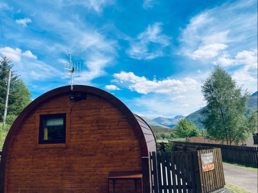 The Fox'S Den, Luxury Cosy Mini Lodge, Highlands North Ballachulish Dış mekan fotoğraf